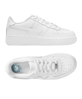 Nike Air Force 1 Le Sneaker Kids Weiß F111 - weiss