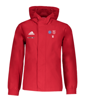 adidas Entrada 22 Allwetterjacke Kids Rot