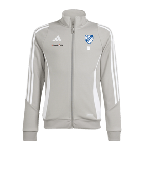 adidas Tiro 24 Trainingsjacke Grau Weiss