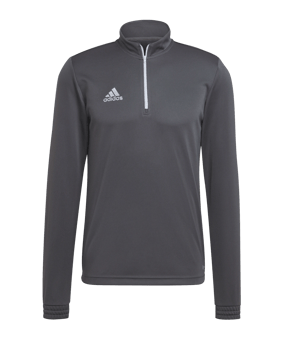 adidas Entrada 22 HalfZip Sweatshirt Grau - grau