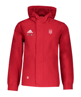 adidas Entrada 22 Allwetterjacke Kids Rot