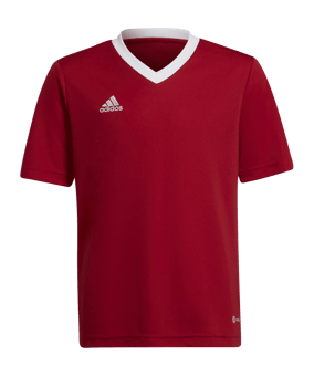adidas Entrada 22 Trikot Kids Rot Weiss - rot