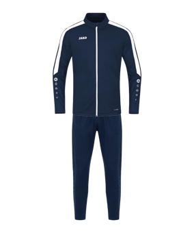 JAKO Polyester Power Trainingsanzug Blau F900 - blau