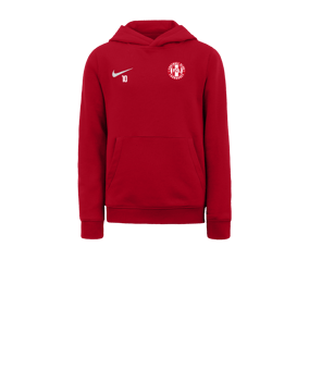 Sweat à capuche en polaire Nike Park 20 enfants Rouge blanc F657