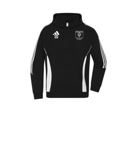 adidas Tiro 24 Hoody Kids Schwarz Weiss