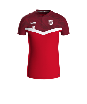 JAKO Iconic Poloshirt Rot F103