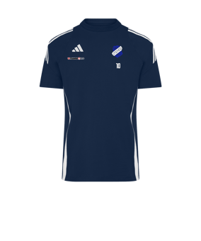 adidas Tiro 24 T-Shirt Blau Weiss