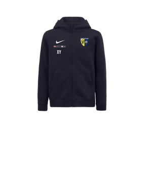 Nike Park 20 Fleece Kapuzenjacke Kids Blau F451