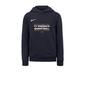 Nike Park 20 Fleece Hoody Kids Blau Weiss F451