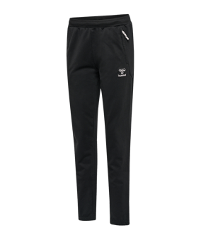 Hummel Move Grid Jogginghose Damen Schwarz F2001 - schwarz