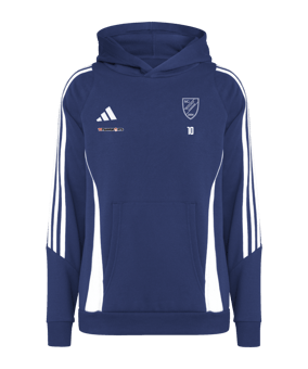 adidas Tiro 24 Hoody Kids Blau Weiss