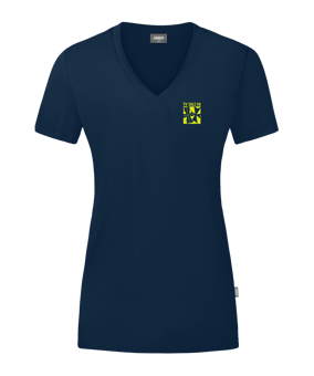 JAKO Organic T-Shirt Damen Blau F900