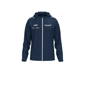 JAKO One Kapuzenjacke Kids Blau F900