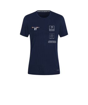 JAKO Pro Casual T-Shirt Damen Blau F900 