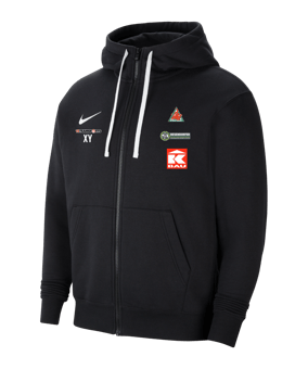 Nike Park 20 Fleece Kapuzenjacke Schwarz F010