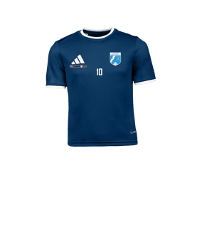 adidas Entrada 26 Trikot Kids Dunkelblau