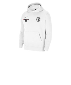 Nike Park 20 Fleece Hoody Kids Weiss Grau F101