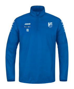 JAKO Team Rainzip Sweatshirt Kids Blau F400