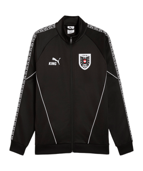 PUMA ÖFB Österreich King Anthem Jacke Schwarz F14 - schwarz