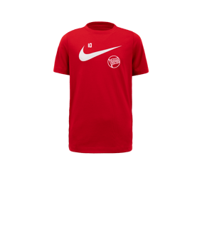 Nike Park 20 Swoosh T-Shirt Kids Rot F657