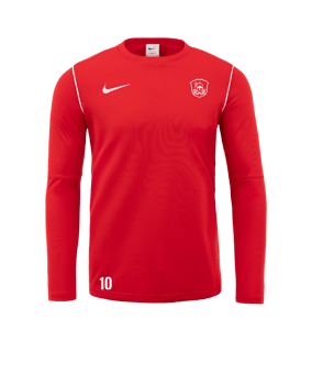 Nike Park 20 Sweatshirt Rot Weiss F657
