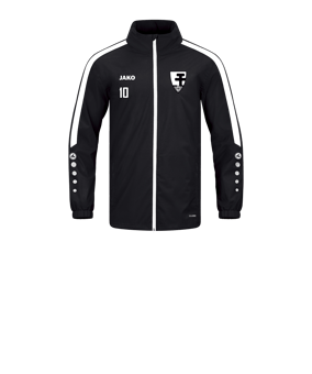 JAKO Power Allwetterjacke Kids Schwarz Weiss F800