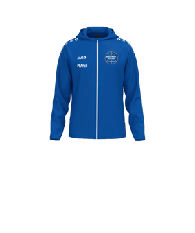 JAKO One Kapuzenjacke Kids Blau F400