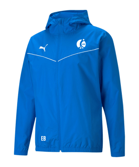 PUMA teamRISE Allwetterjacke Blau F02