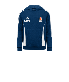 adidas Tiro 24 Hoody Blau Weiss