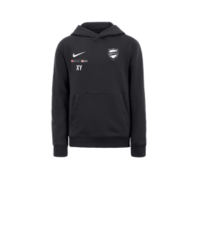 Nike Park 20 Fleece Hoody Kids Grau Weiss F071