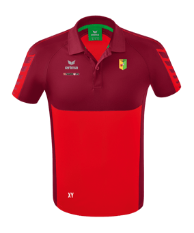 Erima Six Wings Poloshirt Rot