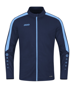 JAKO Power Polyesterjacke Damen Blau F910 - blau