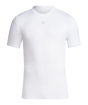 adidas Tech-Fit T-Shirt Weiss - weiss