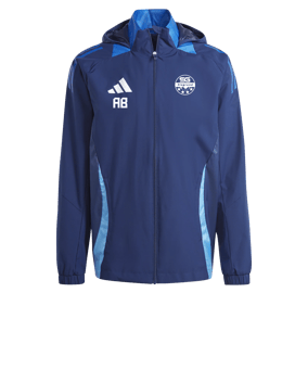 adidas Tiro 24 Competition Allwetterjacke Blau