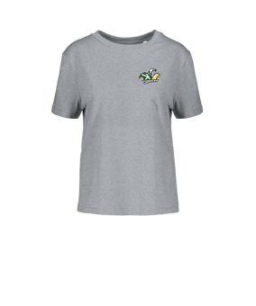 Merch Muser T-Shirt Women Heather Grey | #logo4c