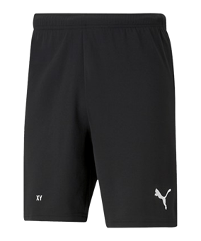PUMA teamRISE Short Schwarz Weiss F04