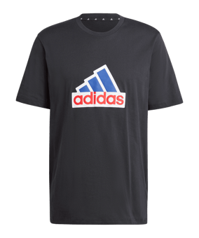 adidas Future Icons Badge of Sport T-Shirt Schwarz - schwarz