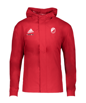 adidas Entrada 22 Allwetterjacke Rot