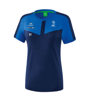 Erima Squad T-Shirt Damen Blau
