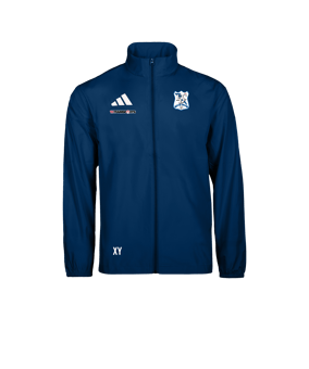 adidas Entrada 26 Regenjacke Dunkelblau