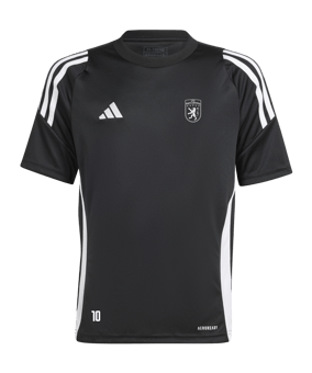 adidas Tiro 24 Trikot Kids Schwarz Weiss