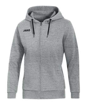 JAKO Base Kapuzenjacke Damen Grau F41