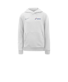 Nike Park 20 Fleece Hoody Kids Weiss Grau F101
