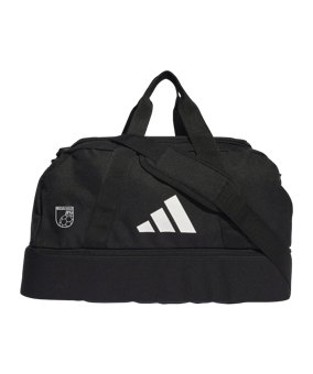 adidas Tiro League Duffel Bag Gr. S Schwarz Weiss