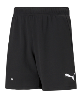 PUMA teamRISE Short Kids Schwarz Weiss F04