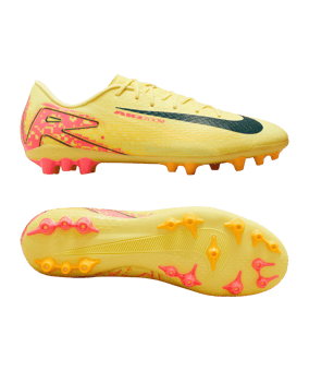 Nike Air Zoom Mercurial Vapor XVI Academy AG  Mbappe Signature Orange Blau F800 - orange