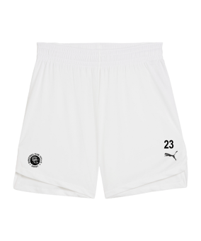 PUMA Teamjaws Starter Short Damen Weiß F02