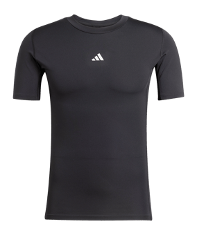 adidas Techfit Longsleeve Schwarz - schwarz