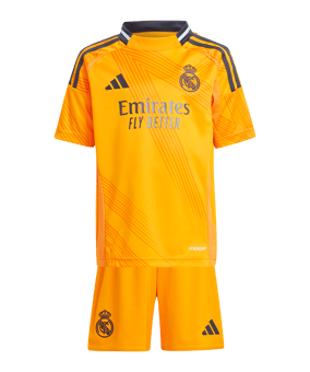 adidas Real Madrid Minikit Away 2024/2025 Kids Orange - orange