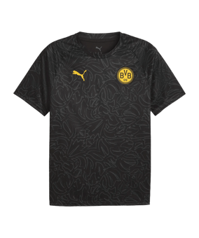 PUMA Borussia Dortmund Warm Up Trikot Schwarz F10 - schwarz